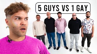 5 Straight Men vs 1 Secret Gay Man