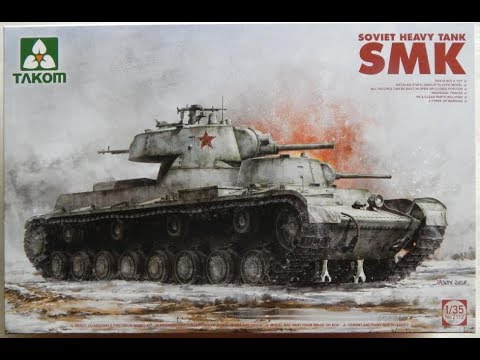 2112 Takom 1/35 Советский тяжёлый танк СМК