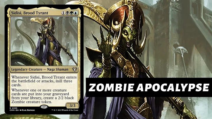 Sidisi, Brood Tyrant EDH Deck Tech | A Zombie Army from Your Graveyard! | MTG Commander