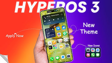 APPLY Now ! Xiaomi HyperOS 3.0 New Icons and Control Center In Your Xiaomi, Redmi & Poco Phone