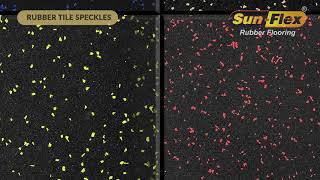 Rubber Tile Speckles Series by SUNFLEX RUBBER FLOORING 811 views 2 years ago 57 seconds