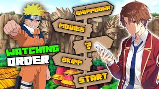 How To Watch NARUTO in Correct Order | In Hindi!!