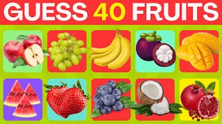Guess The Fruit In Just 3 Seconds || Easy, Medium, Hard Levels