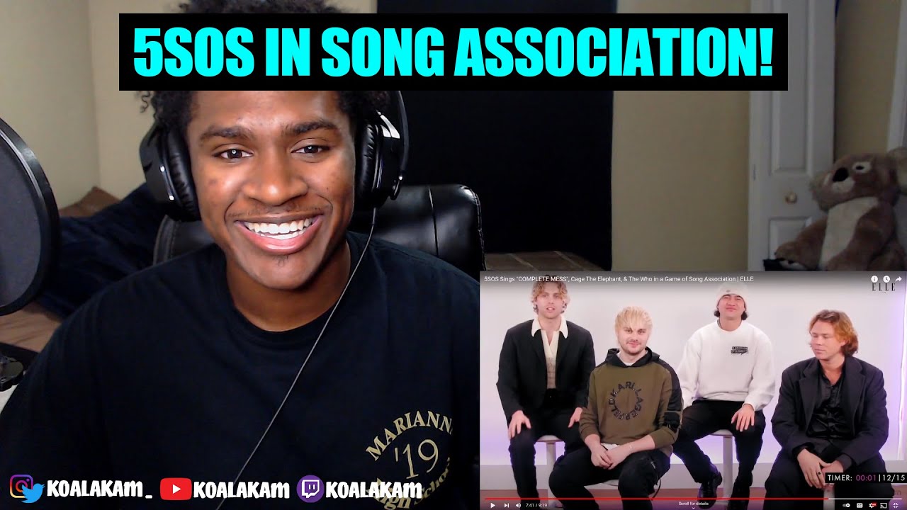 5 Seconds of Summer in Song Association | reaction