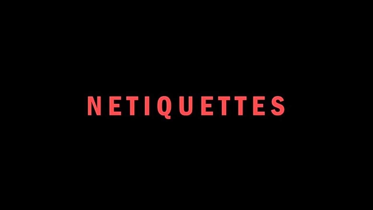 Netiquette Etiquette YouTube