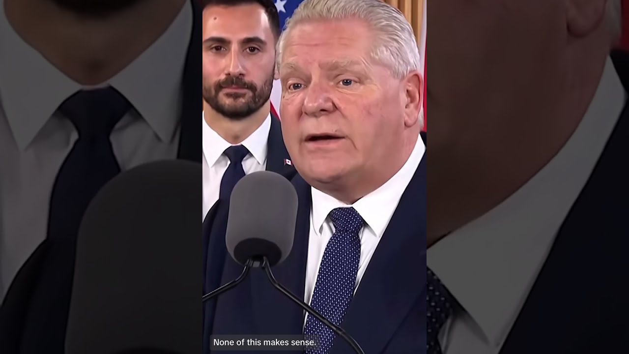 Ontario Premier THREATENS To Cut U S Power CHALLENGES Trump 