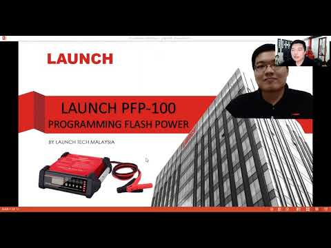 LAUNCH PFP 100 Programming Flash Power video course (Part 1) - YouTube