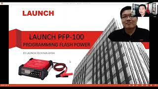 LAUNCH PFP 100 Programming Flash Power video course (Part 1)