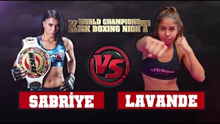 Sabriye ŞENGÜL vs Lavande VERHAART