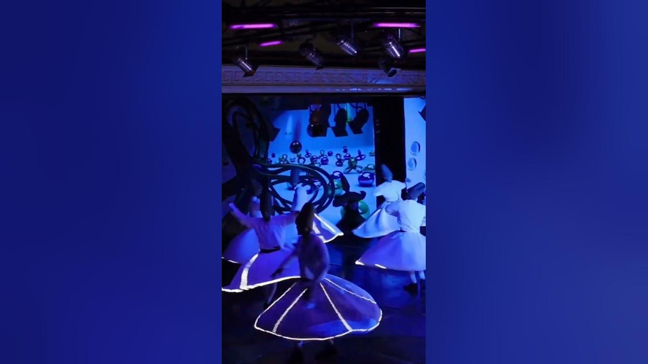 Dance of whirling dervishes