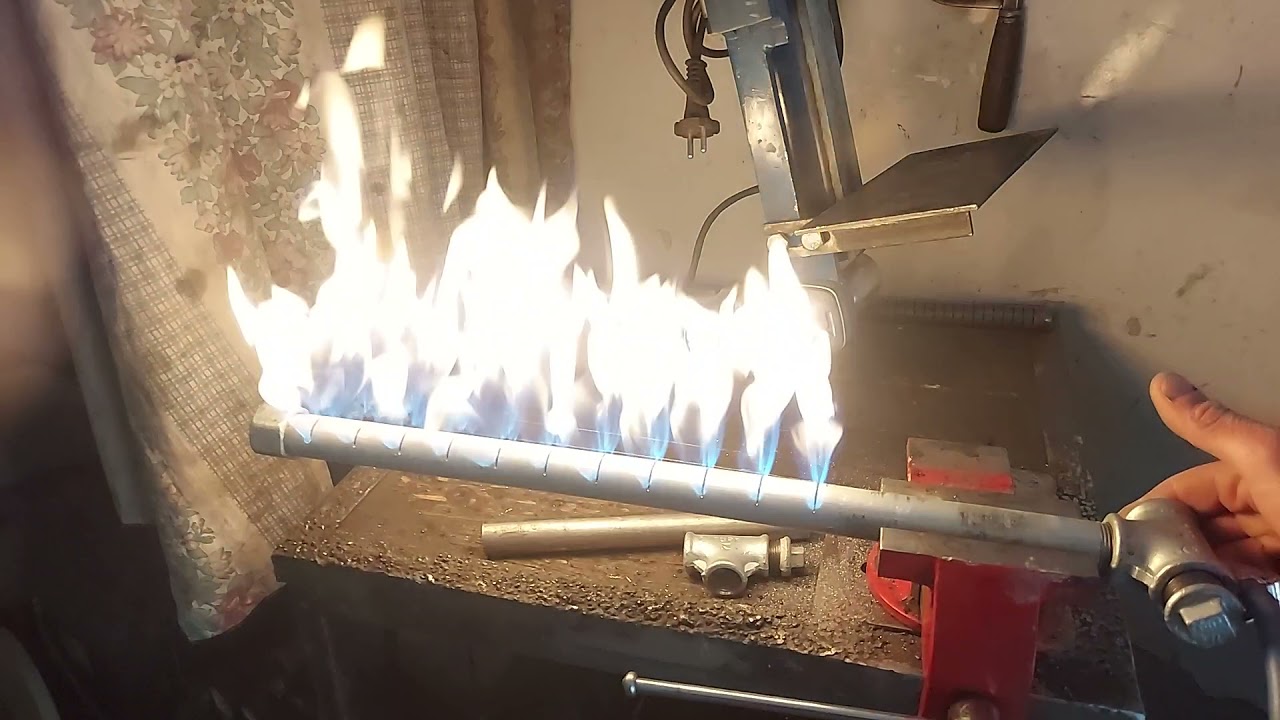 Bruciatore a gas per forno pizza