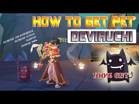 COME ARRIVARE PET DEVIRUCHI 100% - RAGNAROK MOBILE