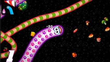 Worms Zone . io - Hungry Snake Tutorial  Gameplay Walkthrough  (Android ios) part 1