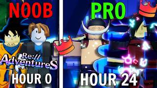I Spent 24 HOURS Going NOOB TO PRO In The NEW Re://Adventures & Rolling Uniques ! (Anime Adventures) screenshot 1