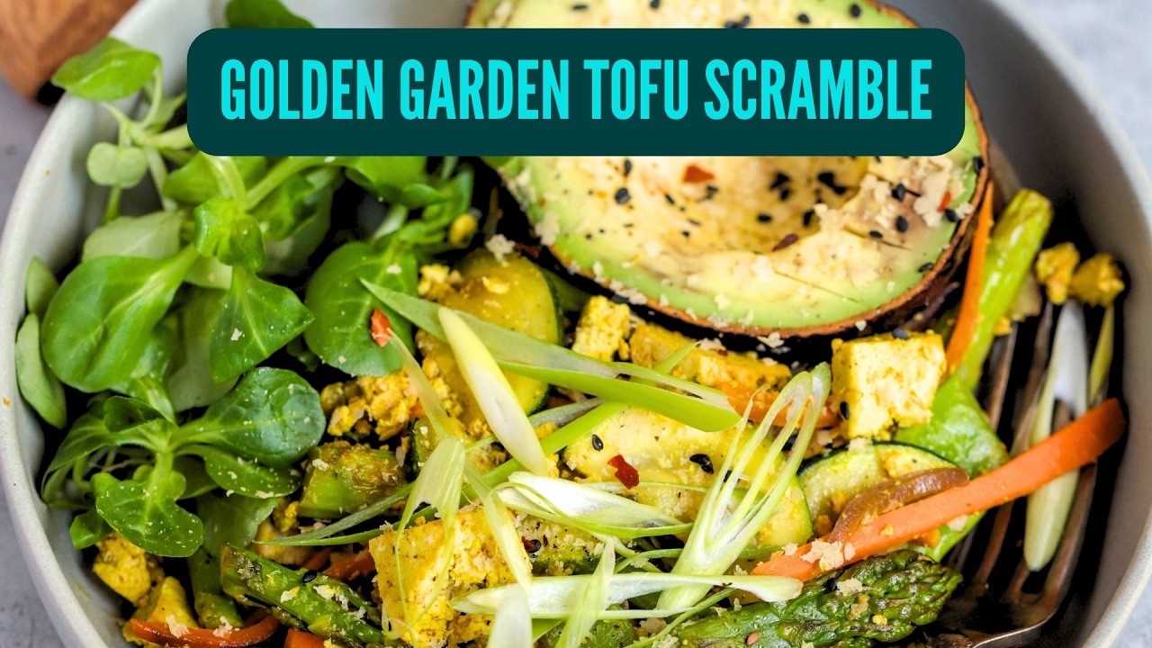 GOLDEN GARDEN TOFU SCRAMBLE