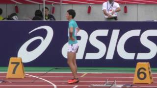 20161023ジュニア陸上男子200m決勝