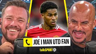 "THE EX WANTS TO COME BACK!" Man Utd fan has Jamie O'Hara IN STITCHES with Bizarre Rashford Analogy! screenshot 4