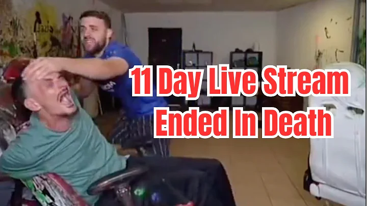 Kick Streamer Dead After 11 Day Live Stream #jeanpormanove