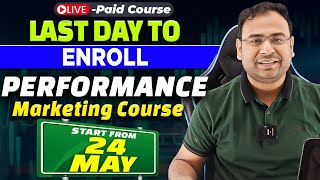 New Paid Performance Marketing Course for D2C Brand Launched | Enrol Now