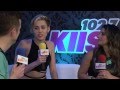 Miley Cyrus Backstage at KIIS-FM's Jingle Ball 2013