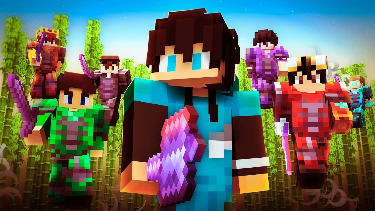 COLOQUEI 393.192 BAMBUS NESSE SERVIDOR DE MINECRAFT