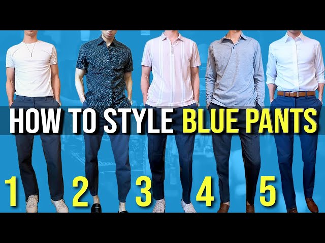 Buy unstitched sky blue shirt and navy blue dark pant fabric at Amazon.in