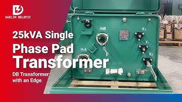 25kVA Single Phase Pad Transformer | Daelim Transformer
