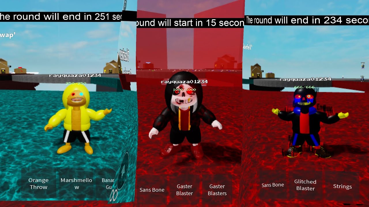 Sans air battle all gamepasses showcase - YouTube