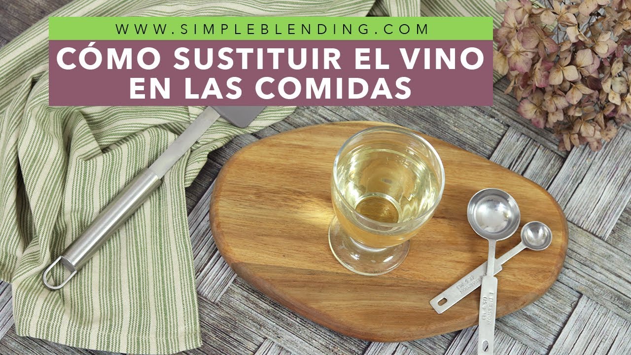 Cómo sustituir las bebidas alcohólicas en recetas de cocina