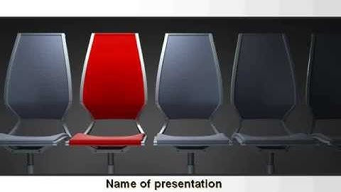 Prominent Leader PowerPoint Template by PoweredTemplate.com