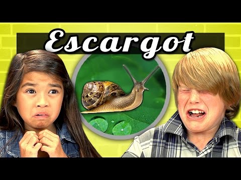 KIDS vs. FOOD #7 - ESCARGOT... - SafeShare.tv