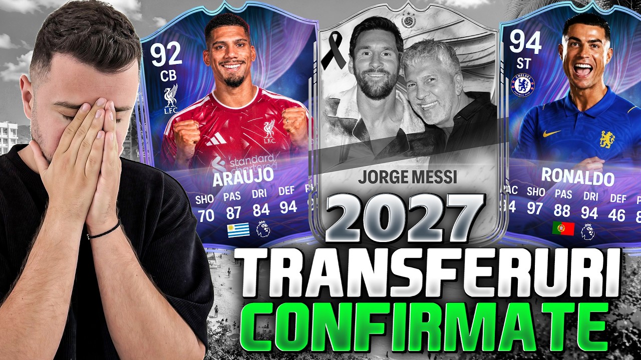 TRANSFERURI CONFIRMATE ȘI ZVONURI VARĂ 2027!! #8 (ARAUJO, ENDRICK, RONALDO)