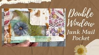 Double Window Junk Mail Pocket for Junk Journals | Simple Collage