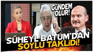 Süheyl Batum Süleyman Soylu'nun taklidini yaptı! Gündem olacak süreç yorumu!