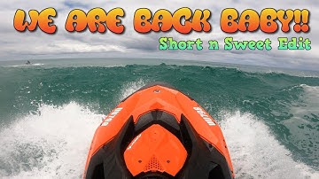 Short n Sweet Edit Seadoo Spark Trixx Wave Jumping and starting to play around with 180