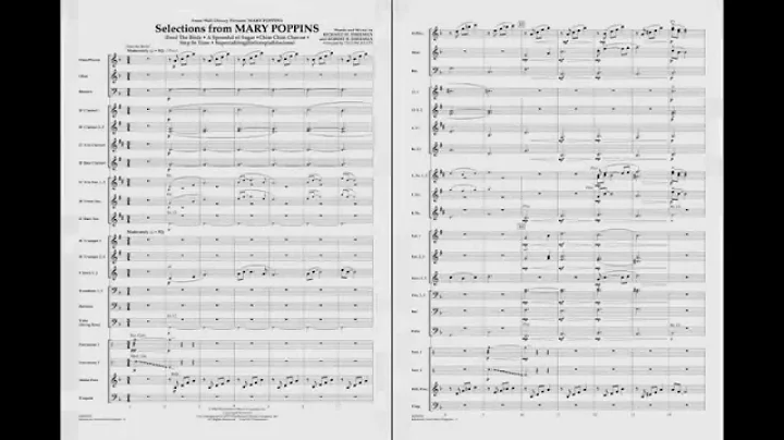 Selections from Mary Poppins arr. Ted Ricketts