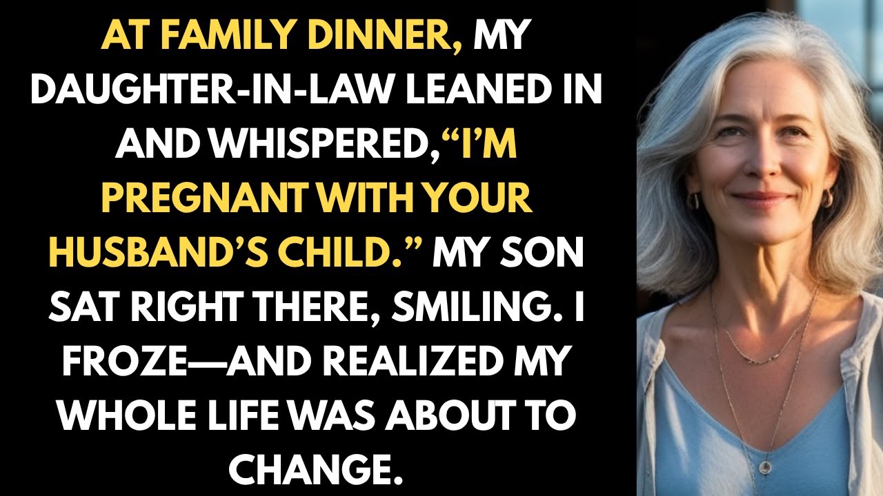 Family Betrayal at Dinner: My Daughter-in-Law’s Shocking Confession Destroyed Everything