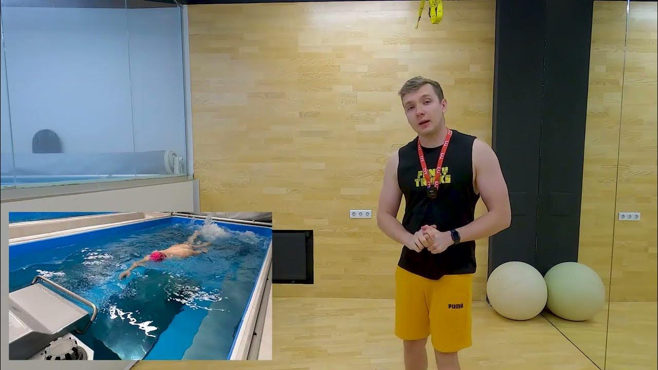 Кроль упр. №19 - ноги кроль одна рука впереди вторая прижата разворот ...