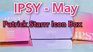 IPSY May - The Secret Garden - Glam Bag, Boxy Charm & Icon Box with Patrick Starrr