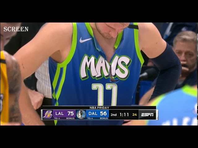 A ripped jersey, stripped sportscoat, and a Mavericks loss to the