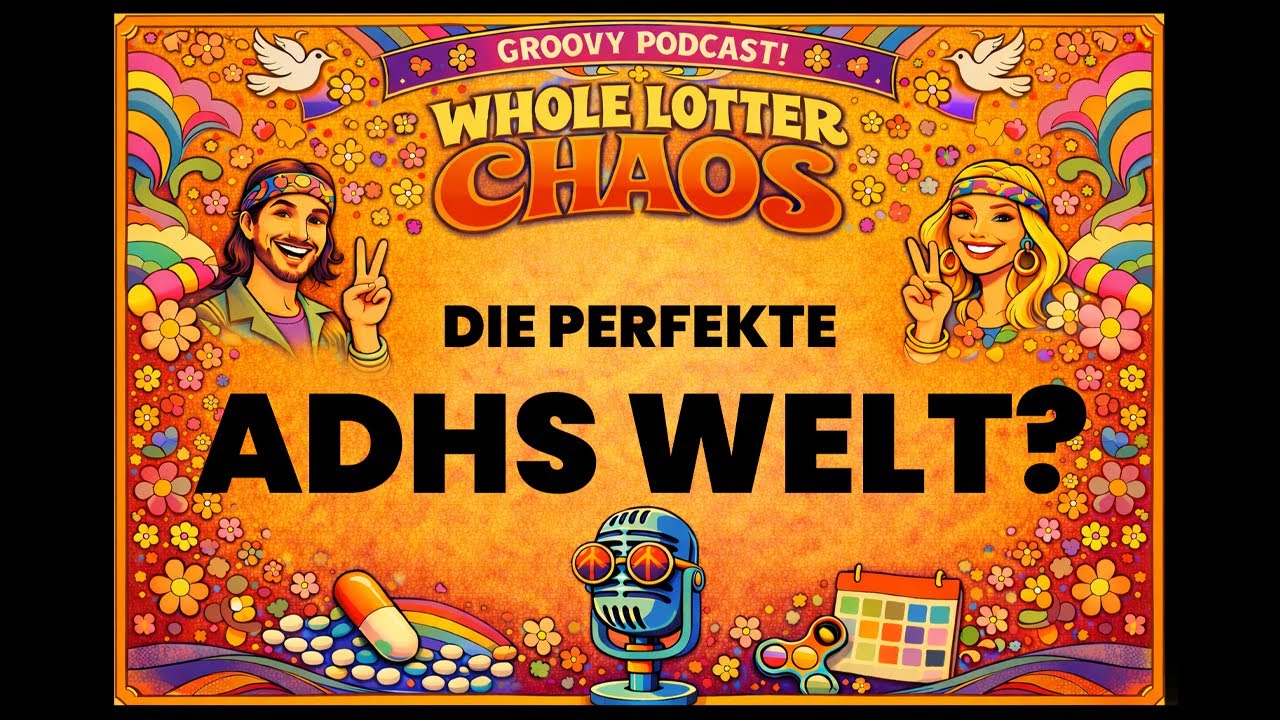 ADHS Podcast : Wie sähe eine Welt nur für Menschen mit ADHS aus? #podcast