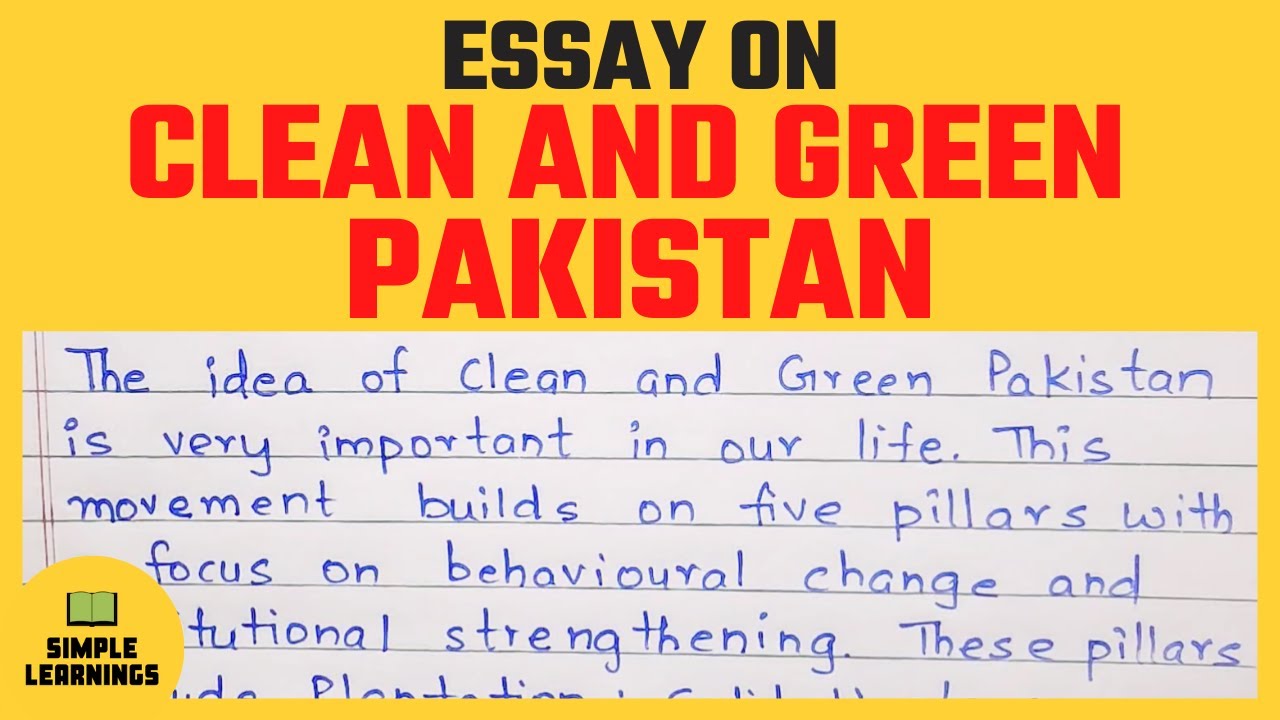 pollution in pakistan essay in english 100 words