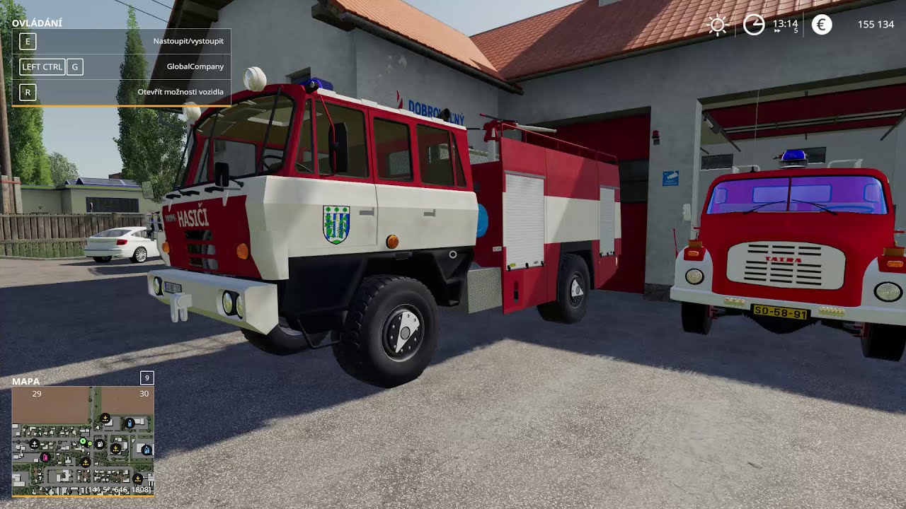 Farming Simulator 19 - hasiči..1