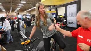 Easy method for getting your sled on its edge