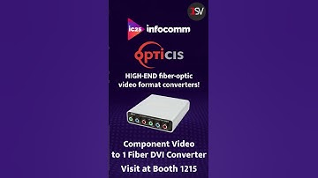 Opticis Will Be At InfoComm 2025!