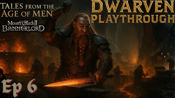 Erobor Dwarves Smithing Playthrough   Bannerlord   Tales from the age of men EP6