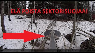 Metsolan Metsäkoulu 322 - 4 hyvää syytä käyttää sektorisuojaa!