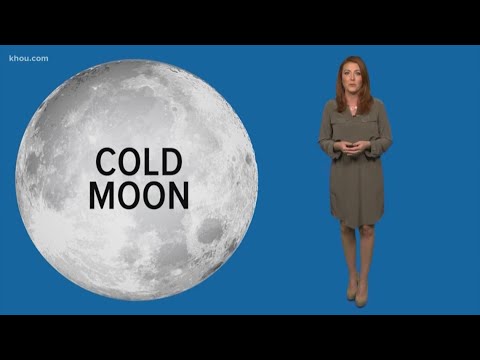 December 'cold moon,' 13th full moon of 2020, will soon be shining