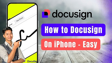 How to DocuSign on iPhone !