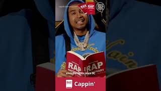 Kap G defines "Cappin'" from the Rap Dictionary